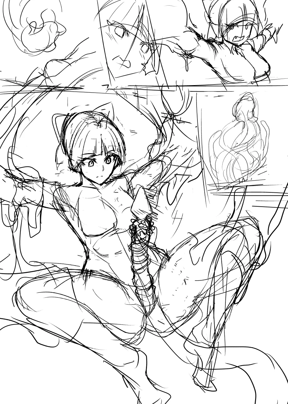 途中で断念した漫画のネーム Page.11