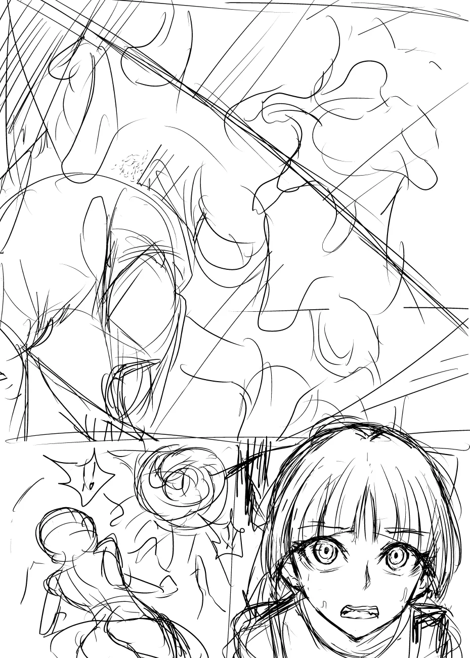 途中で断念した漫画のネーム Page.4