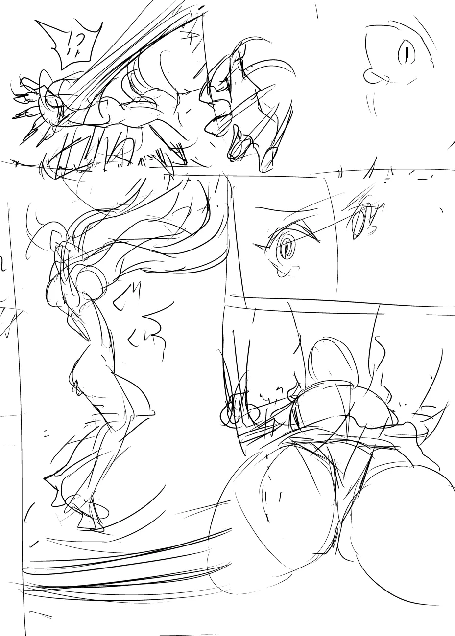 途中で断念した漫画のネーム Page.7