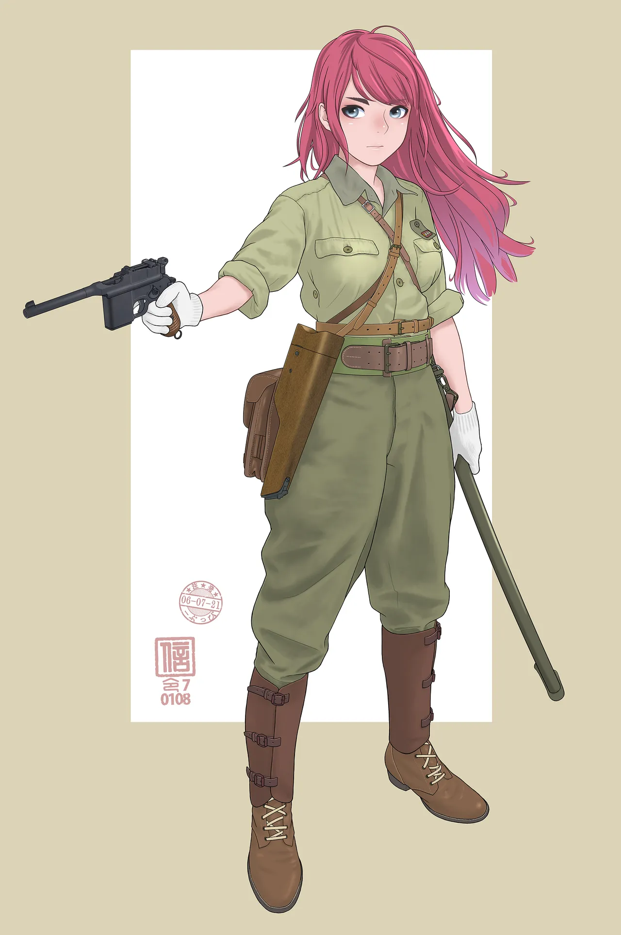 武装军服女子 Page.21