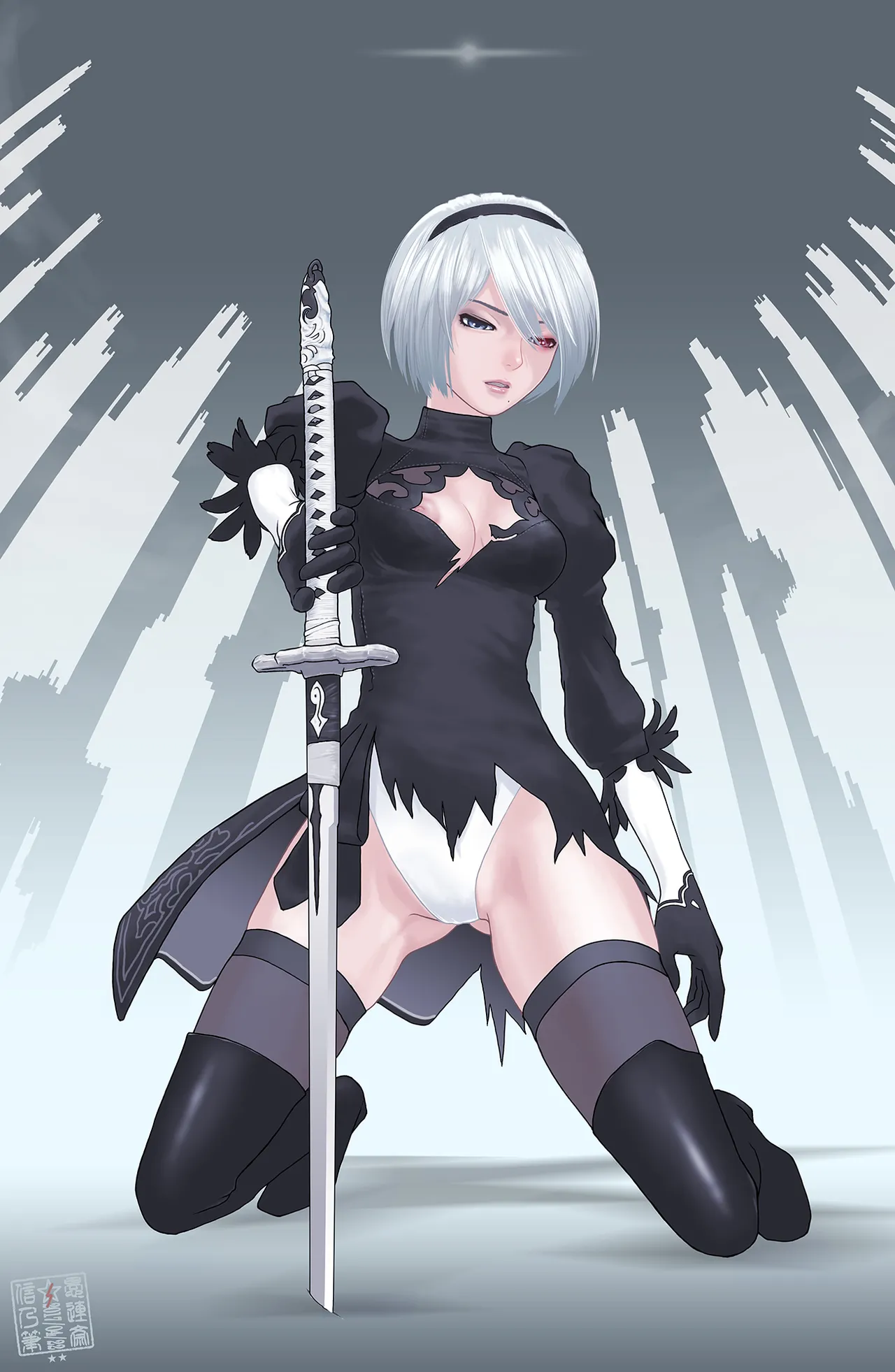 武装军服女子 Page.4