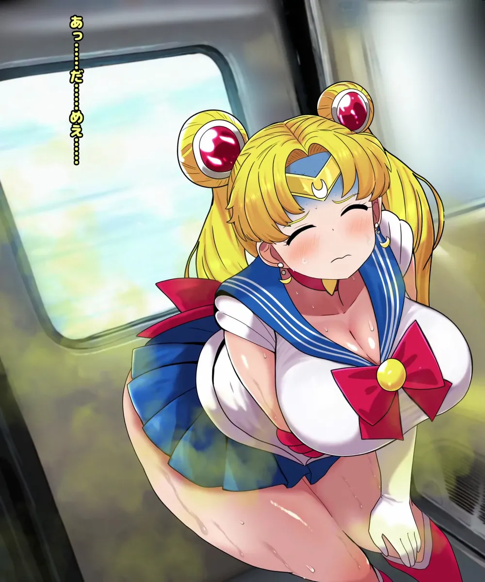 セーラームー●電車便意我慢 Page.18