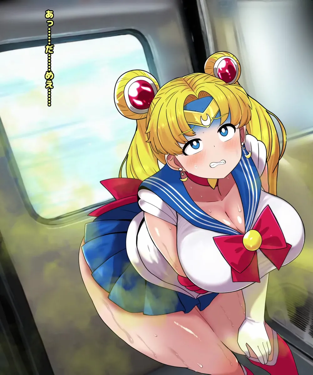 セーラームー●電車便意我慢 Page.19