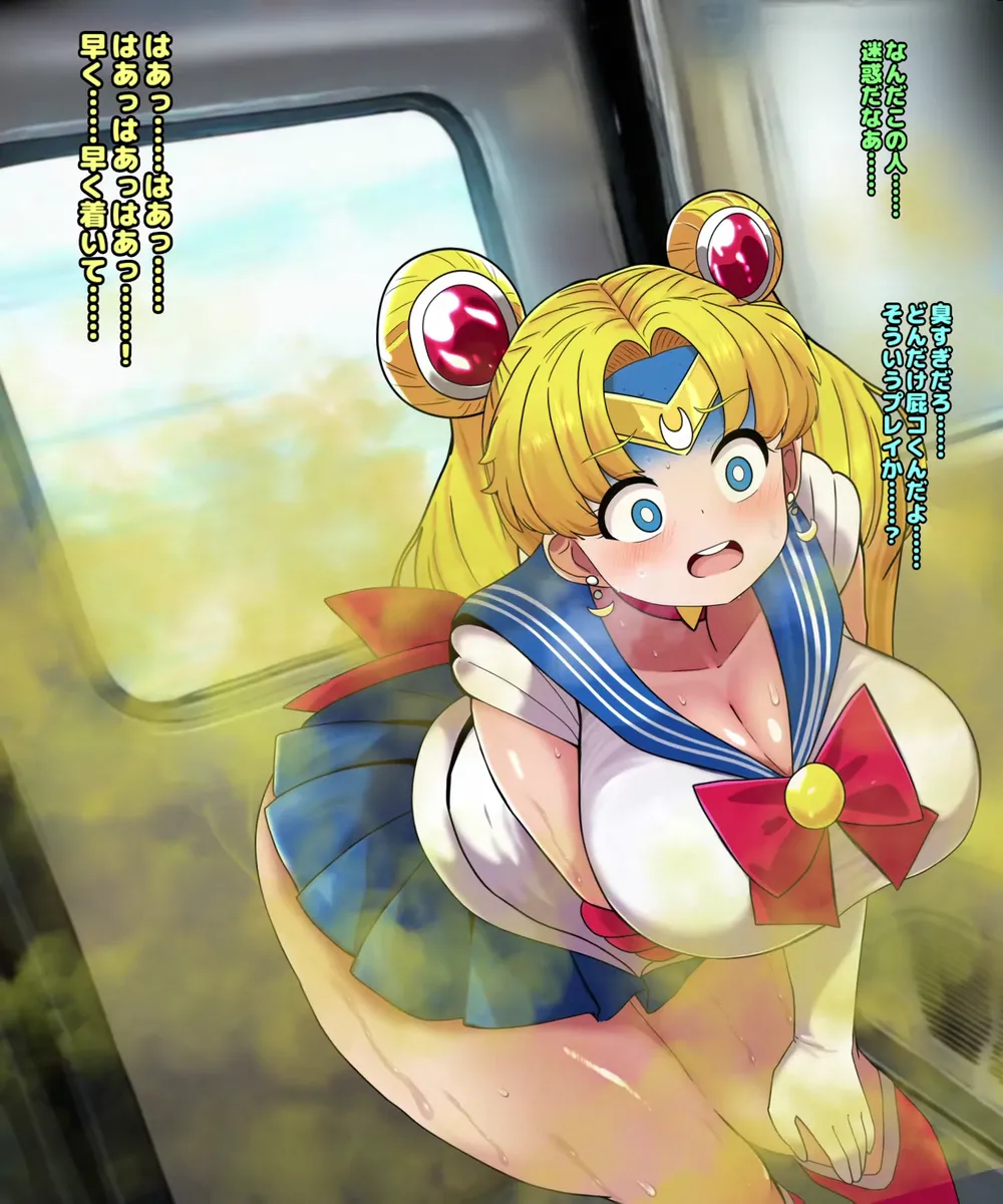 セーラームー●電車便意我慢 Page.22