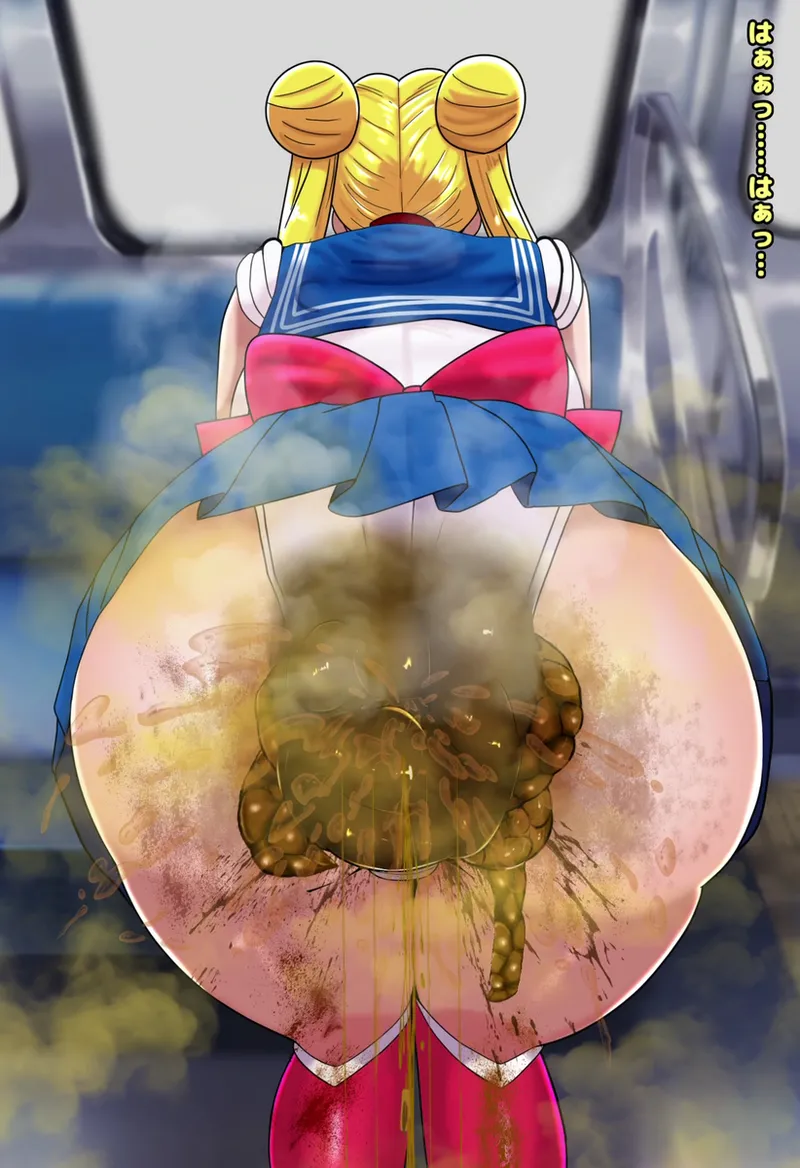 セーラームー●電車便意我慢 Page.30