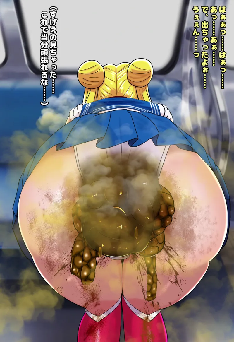 セーラームー●電車便意我慢 Page.31