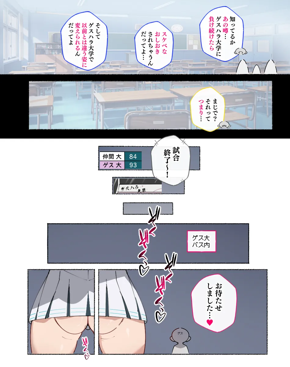 続! 自分のチームを応援するもあっけなく敗北しスケベなおしおきをされて堕とされるチアガールさん Page.6