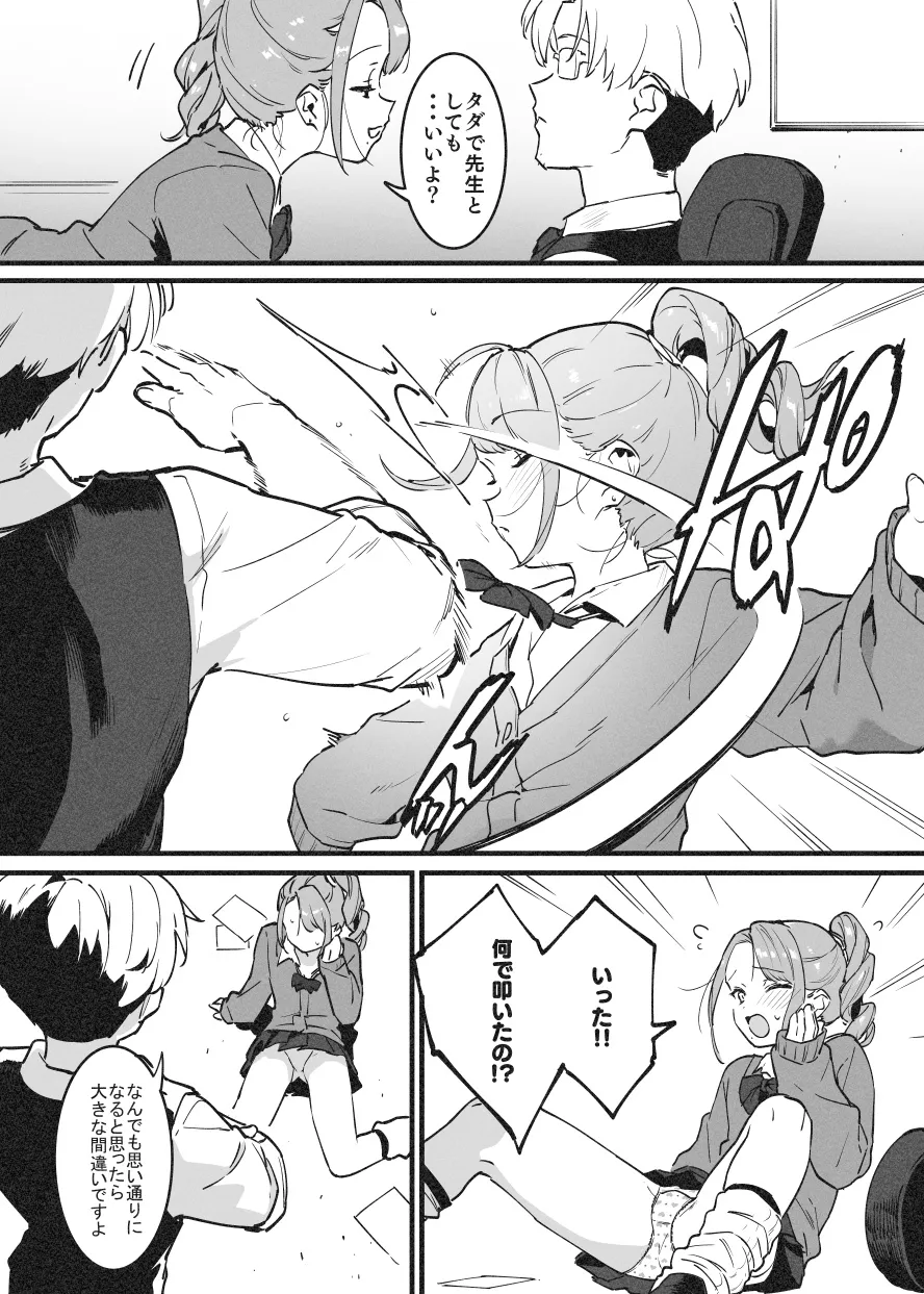 ビンタで解決！ラフ先生② Page.2