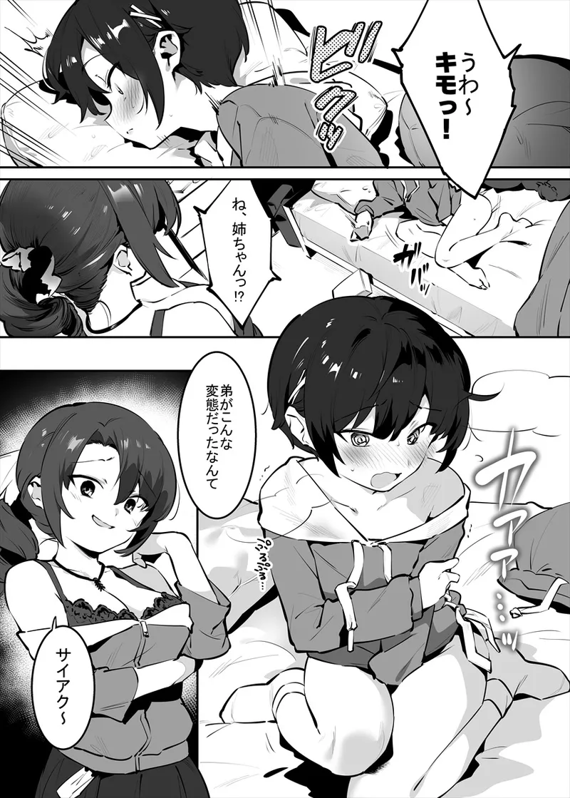 姉ちゃんにオナばれした弟 Page.3