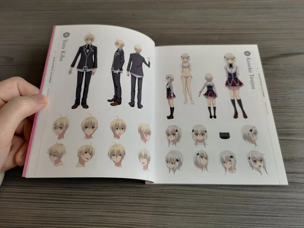 Highschool DxD Hero BD booklet scans Page.23