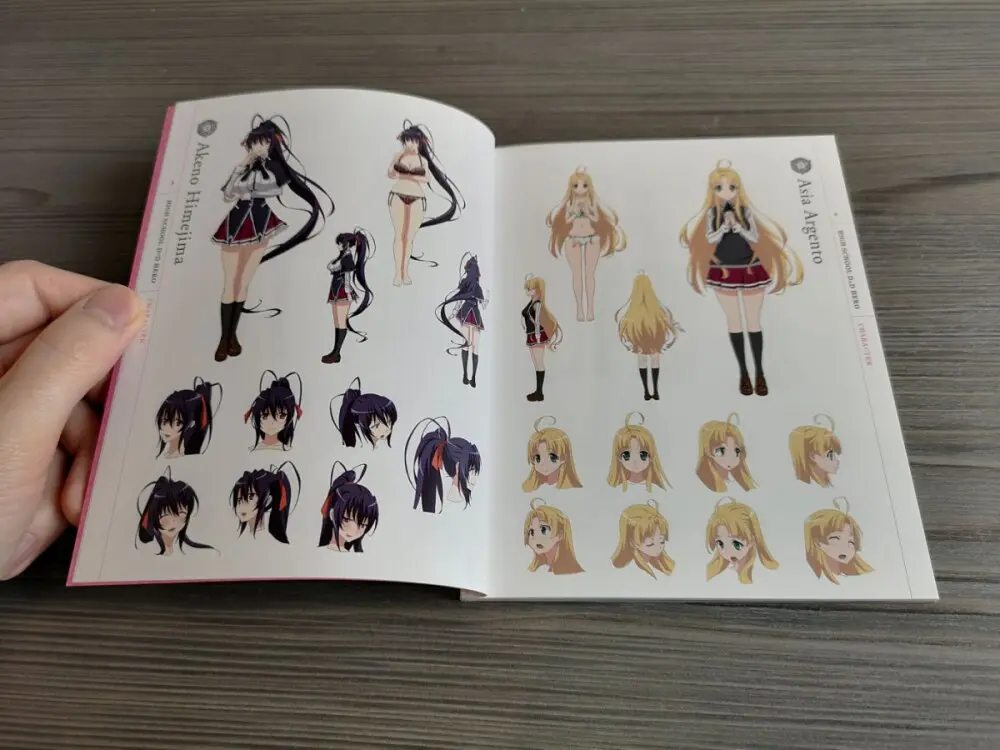 Highschool DxD Hero BD booklet scans Page.24