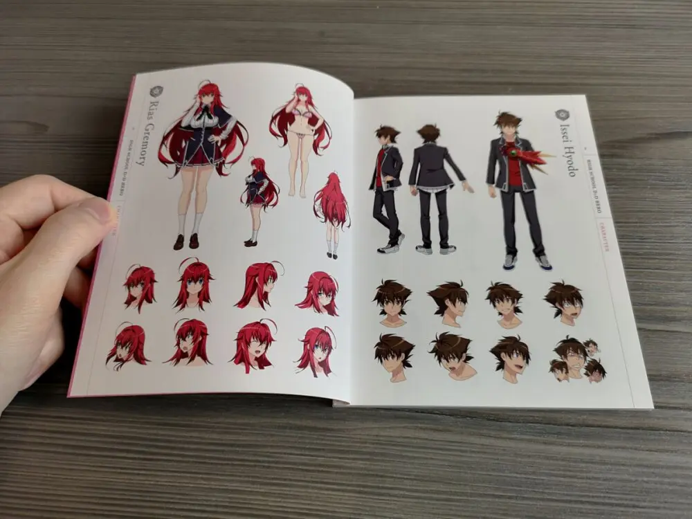 Highschool DxD Hero BD booklet scans Page.25