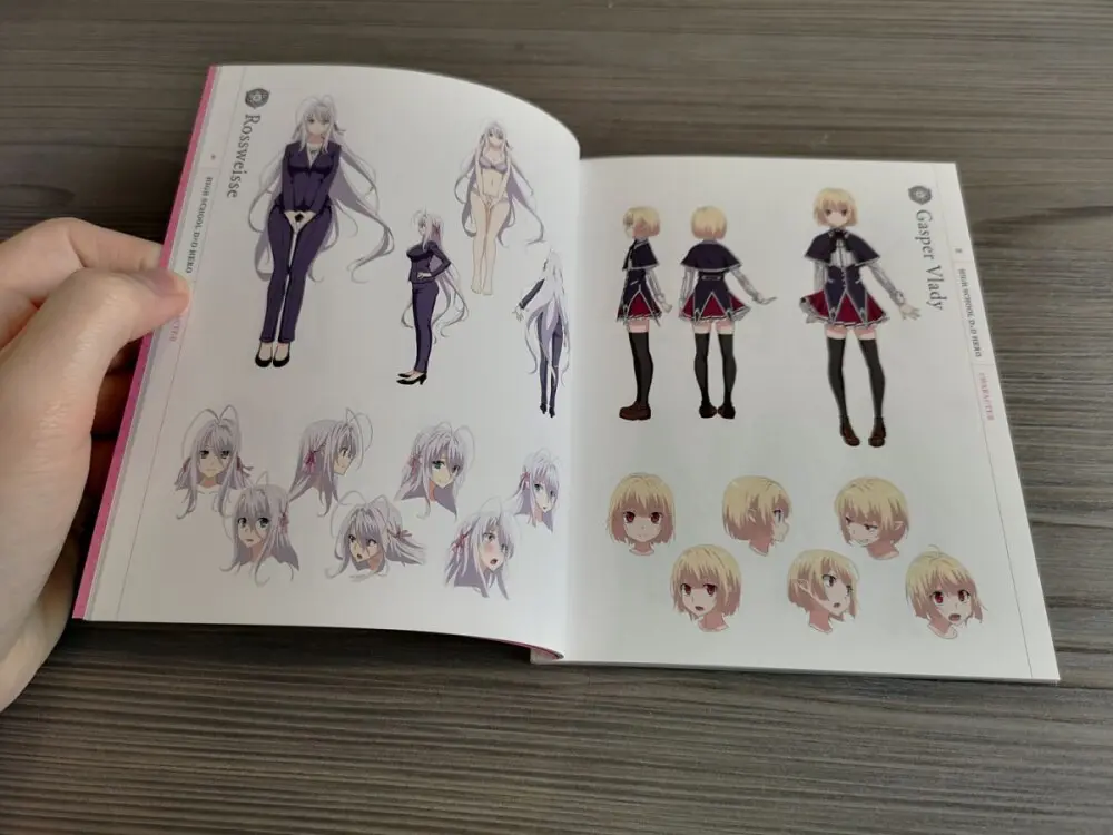 Highschool DxD Hero BD booklet scans Page.31