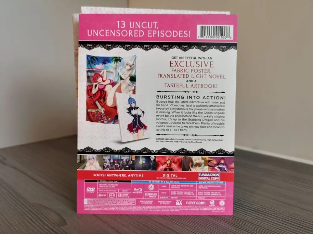 Highschool DxD Hero BD booklet scans Page.4