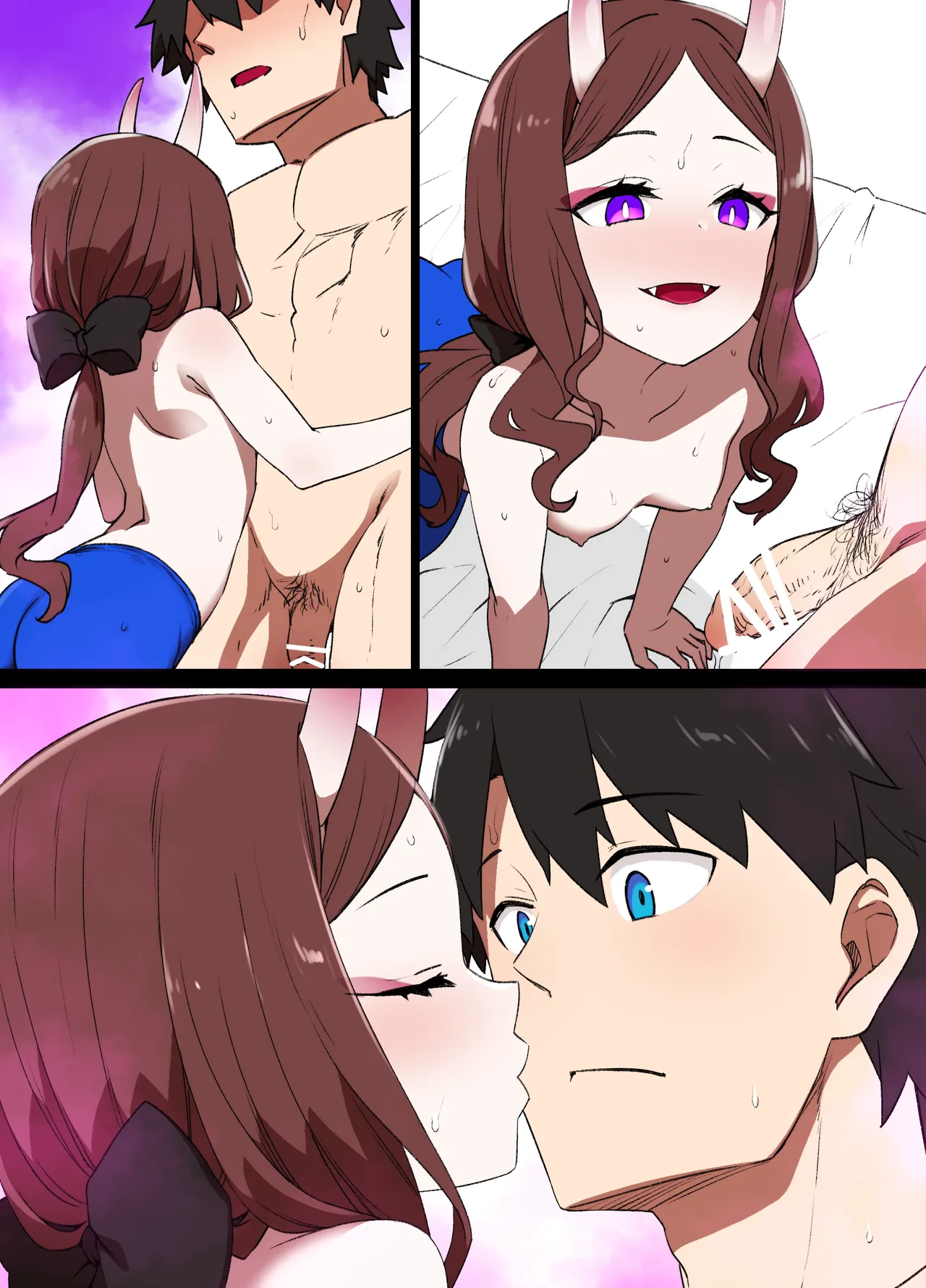 FGO酒呑童子×ダヴィンチ憑依漫画 Page.12