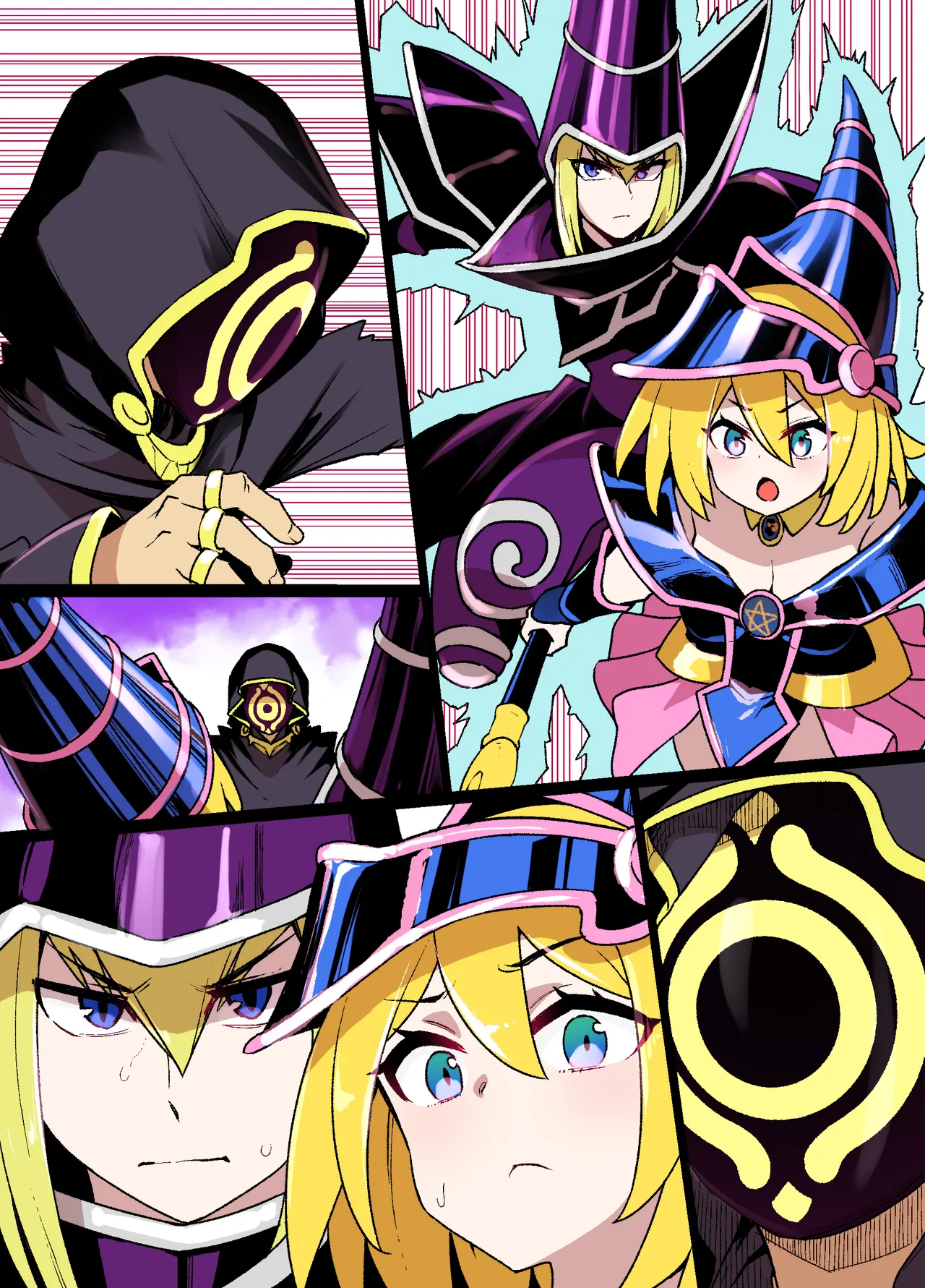 ブラマジガール悪堕ち淫魔化漫画 Page.7