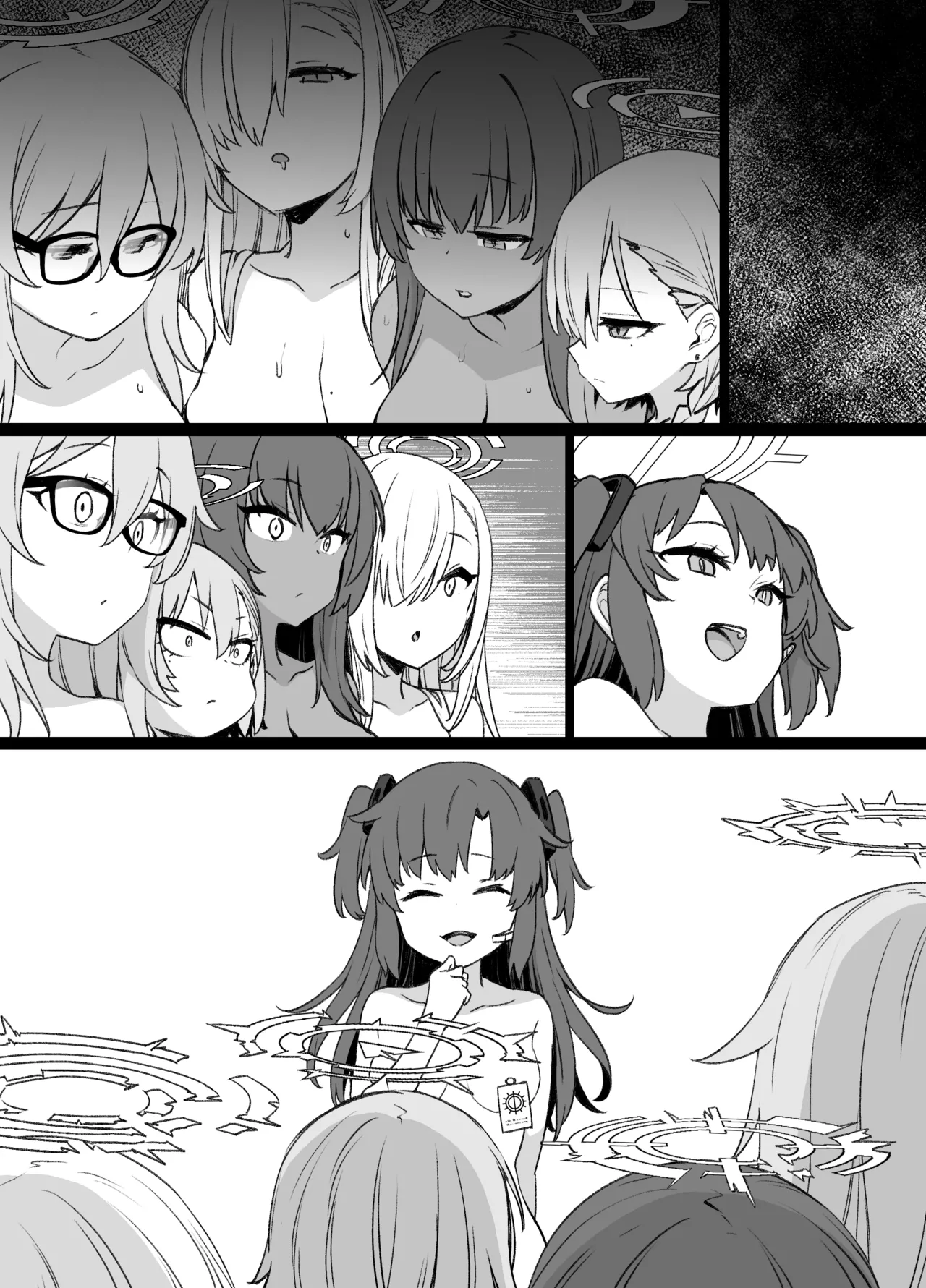 ブルアカC&Cバニー奴隷化 追加漫画 Page.16