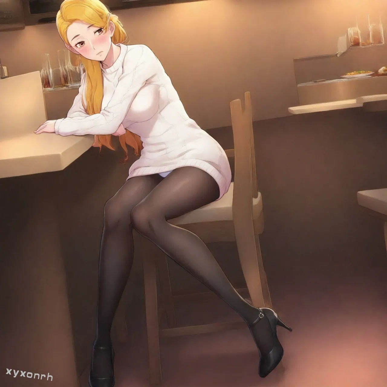 cute sophie webtoon 漂亮干姐姐 Page.22