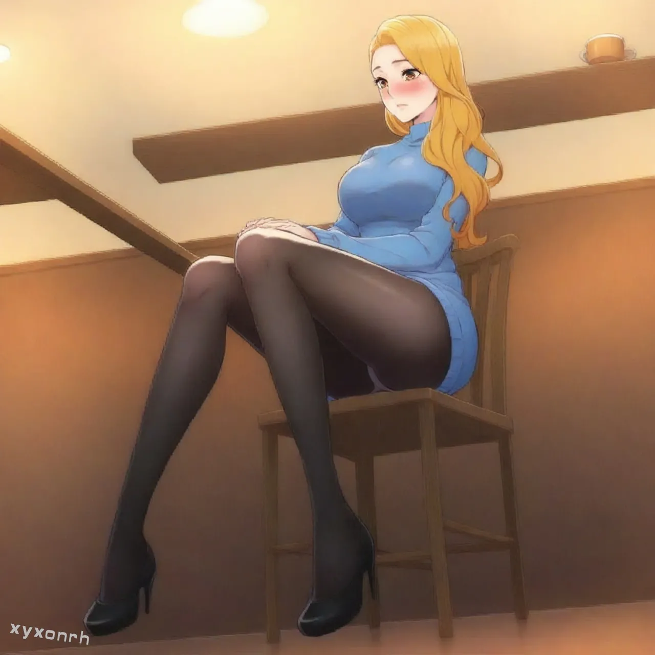 cute sophie webtoon 漂亮干姐姐 Page.24