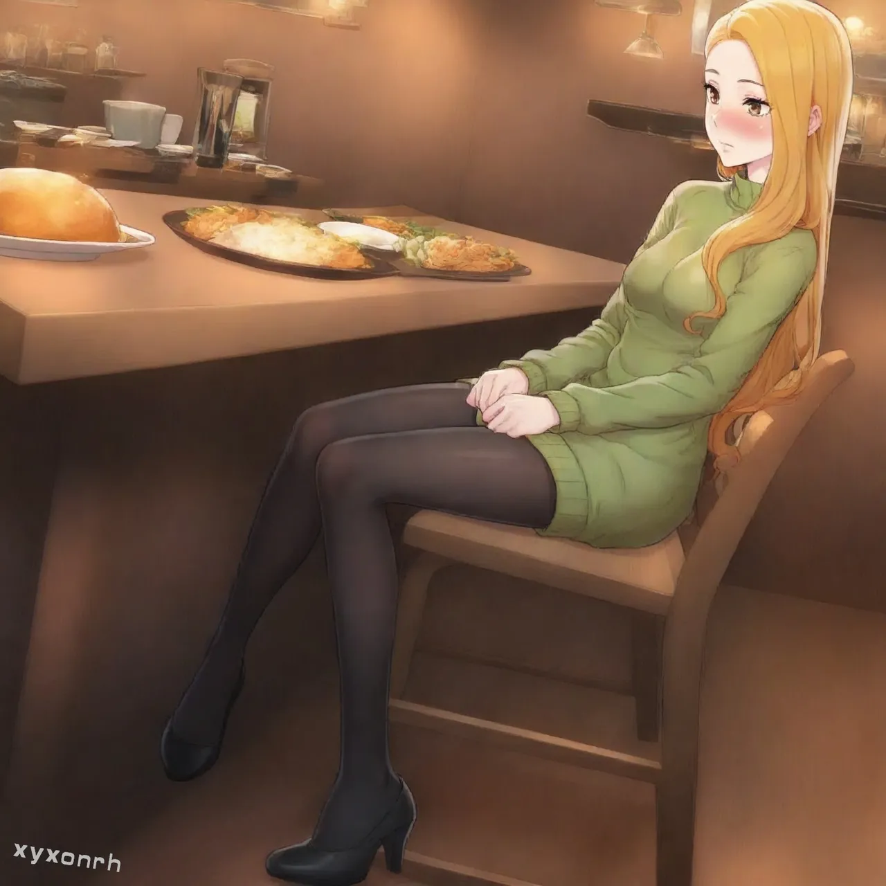 cute sophie webtoon 漂亮干姐姐 Page.28