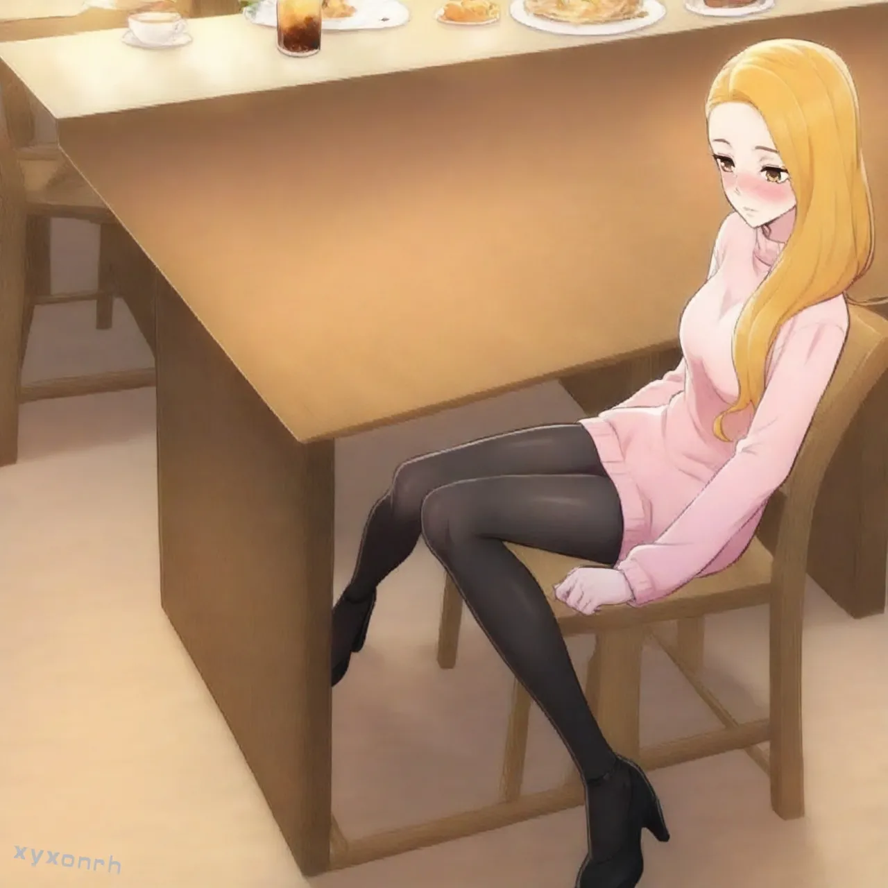 cute sophie webtoon 漂亮干姐姐 Page.35