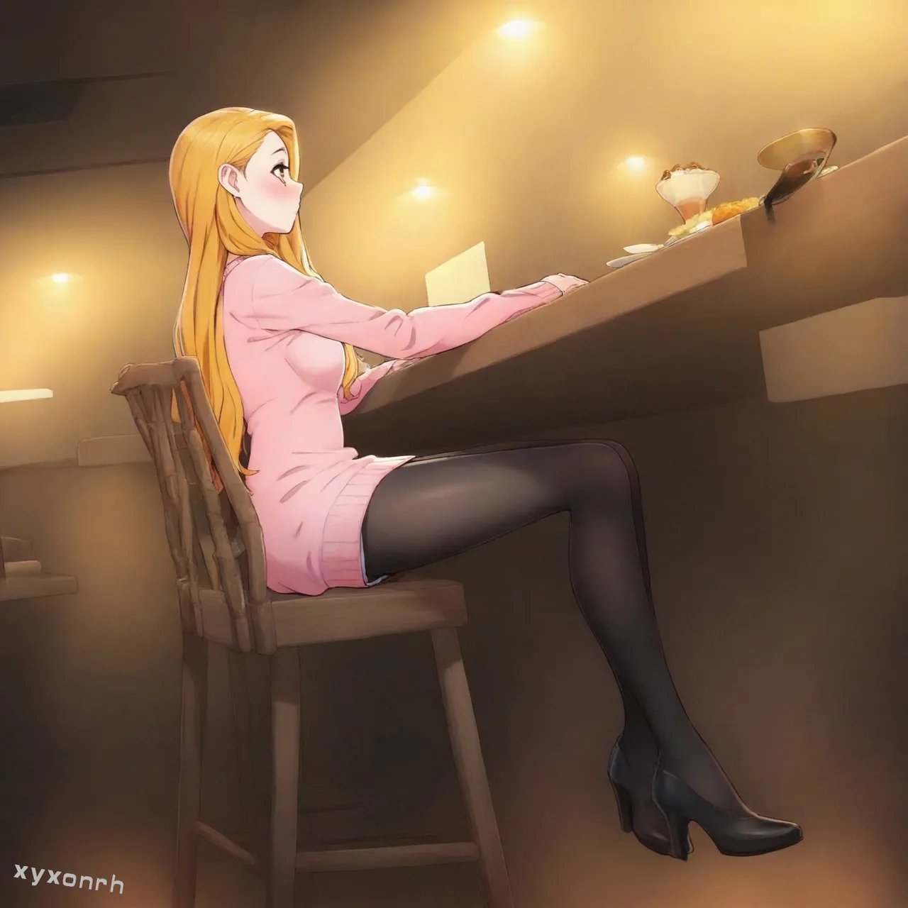 cute sophie webtoon 漂亮干姐姐 Page.40