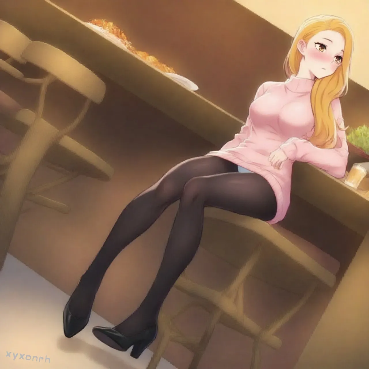 cute sophie webtoon 漂亮干姐姐 Page.41