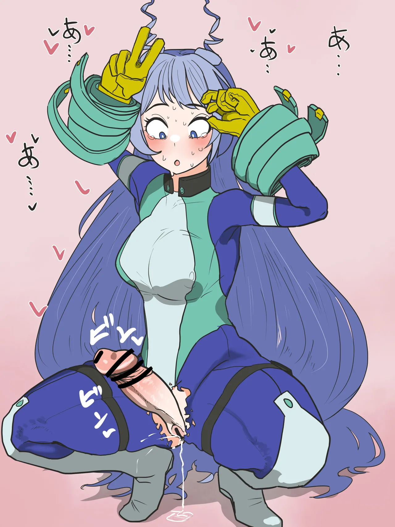 ふた注意。ヒロアカのねじれちゃんが手コキおじさんに堕とされる話 Page.11