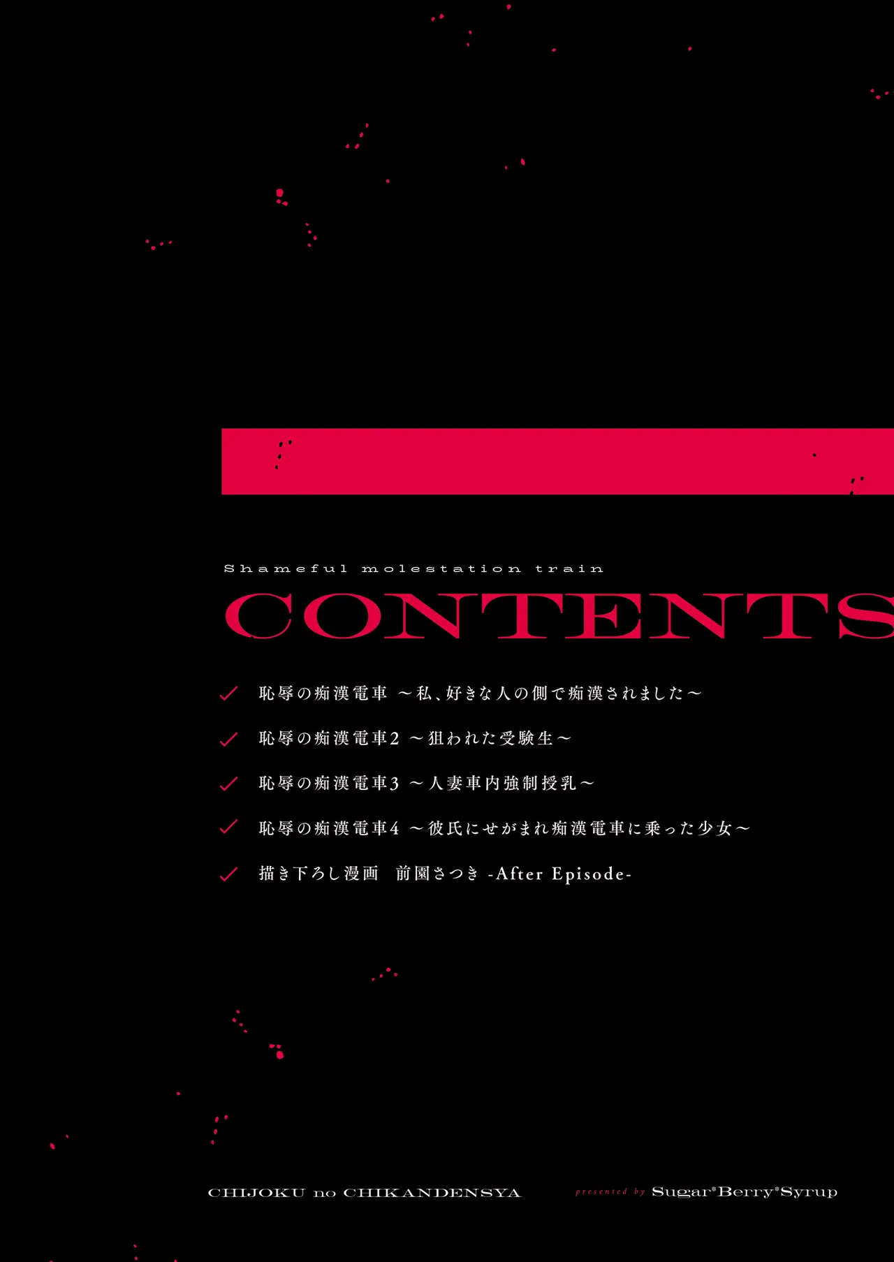 恥辱の痴漢電車 総集編 Page.108