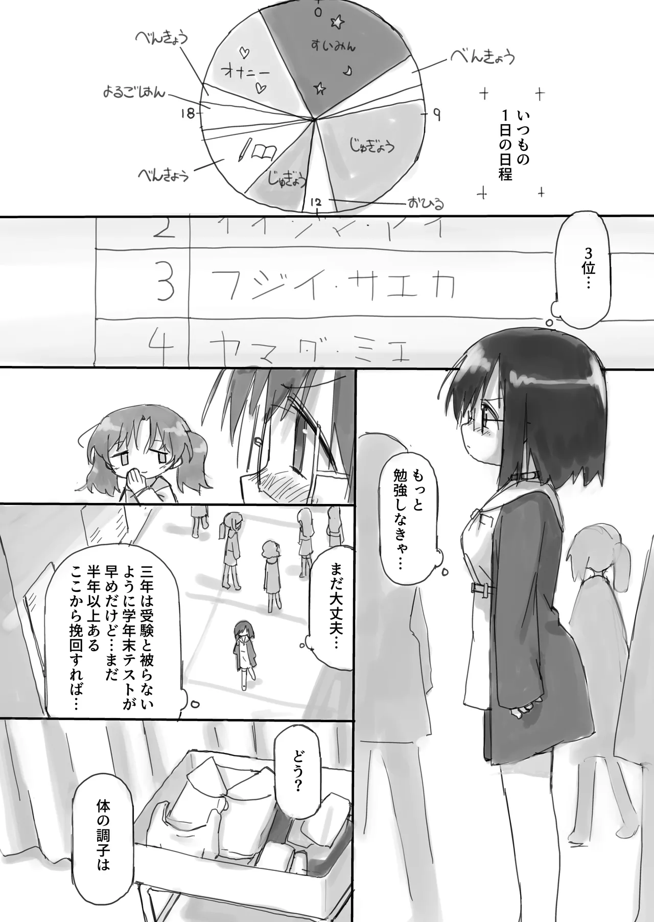 ふたなり国の短小優等生ちゃん Page.19