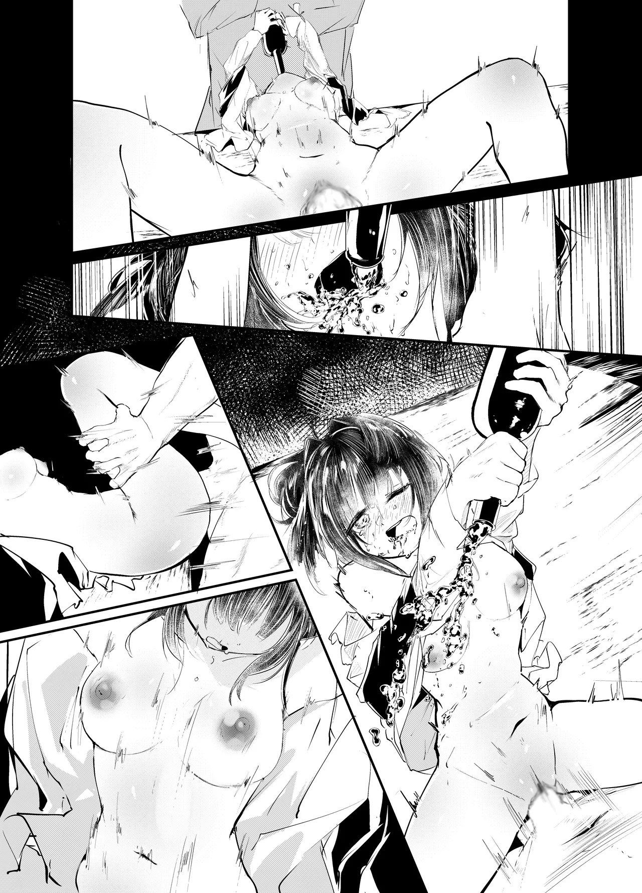 「適材不適所」地絵原稿 Page.21