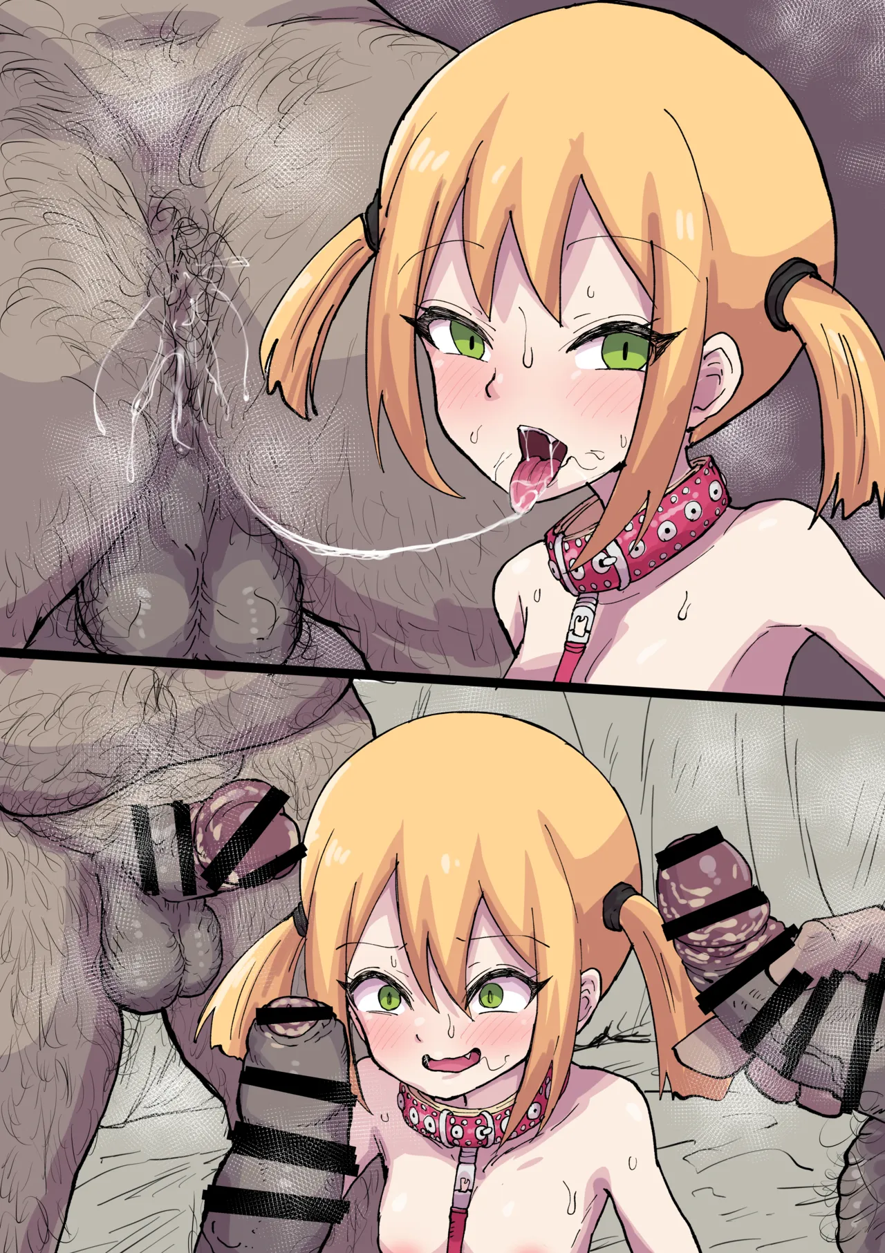 高圧ドMちゃん ホームレスのアナル舐めとチンカス掃除 Page.8