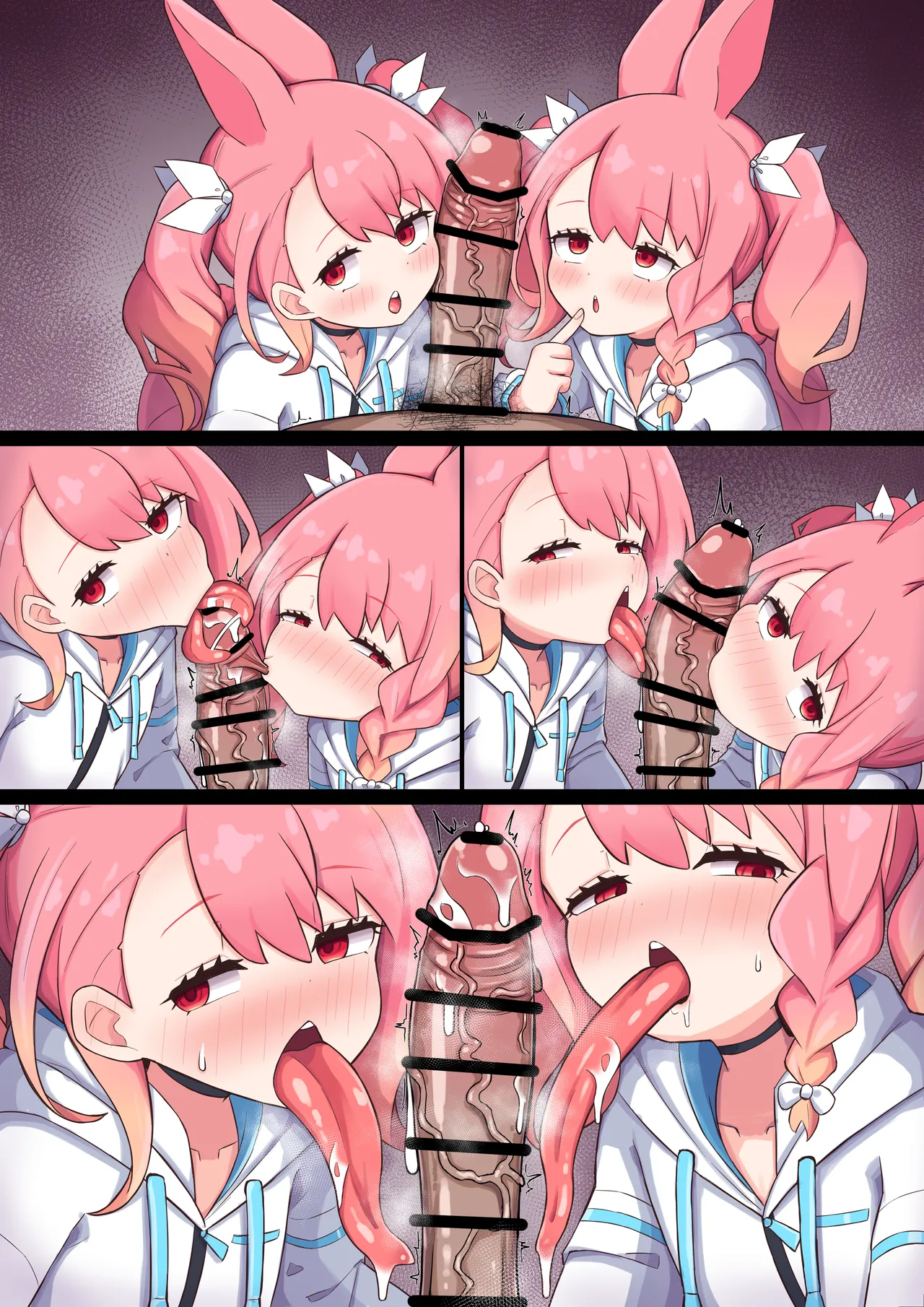 うさ長舌フェラ Page.10