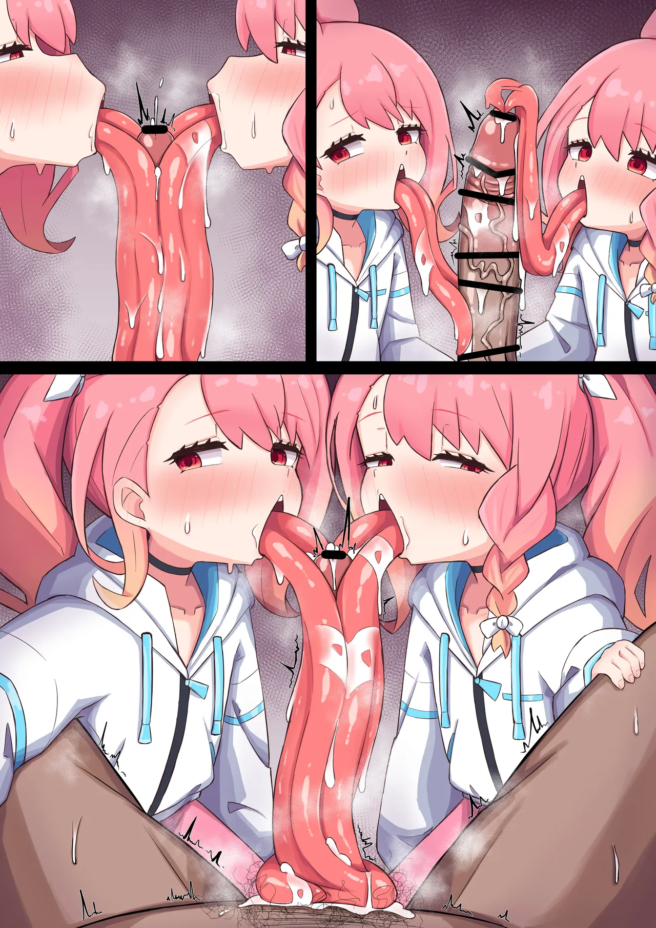 うさ長舌フェラ Page.11