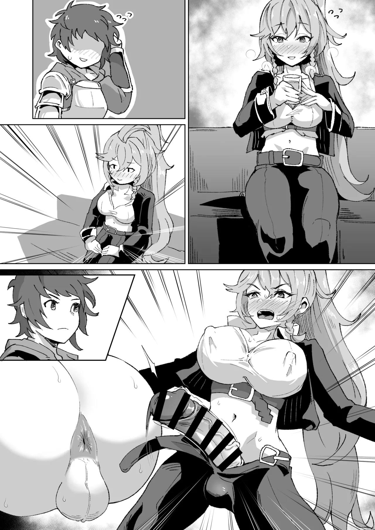 団長とシーメールシルヴァのホモセ Page.8