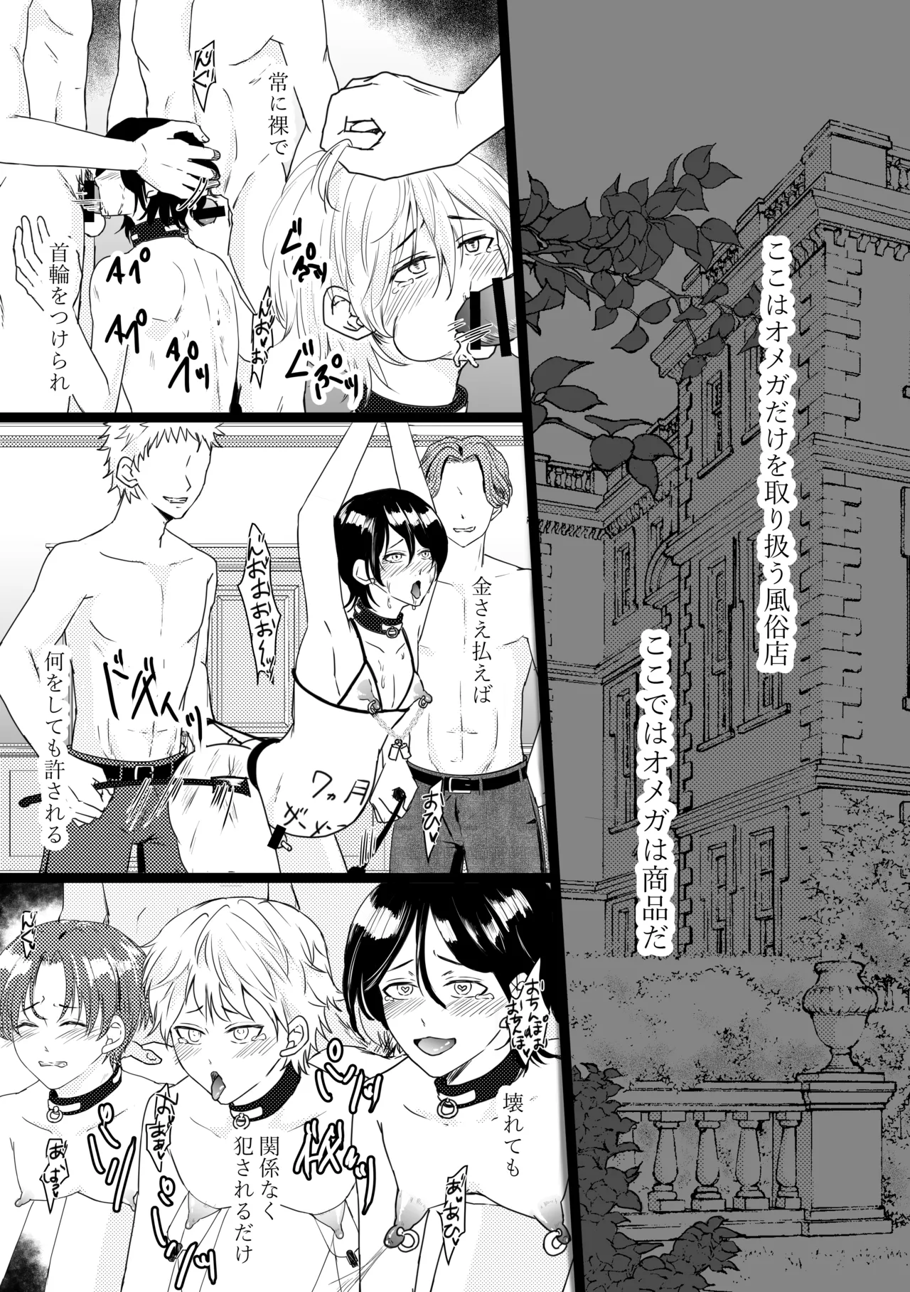 オメガ奴○～売られた場所はオメガ専門の風俗店 Page.3