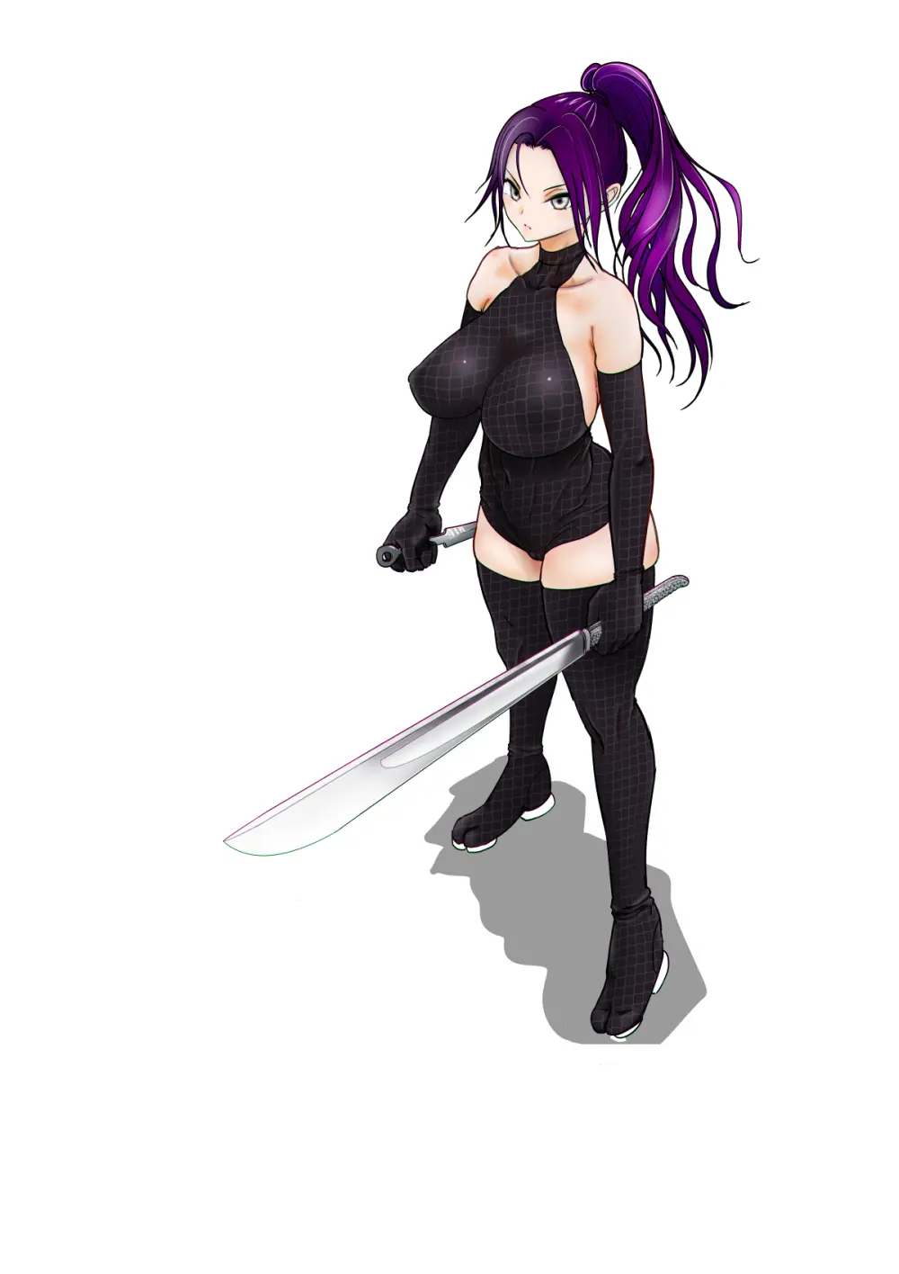 女忍者が雑魚に負けました Page.2