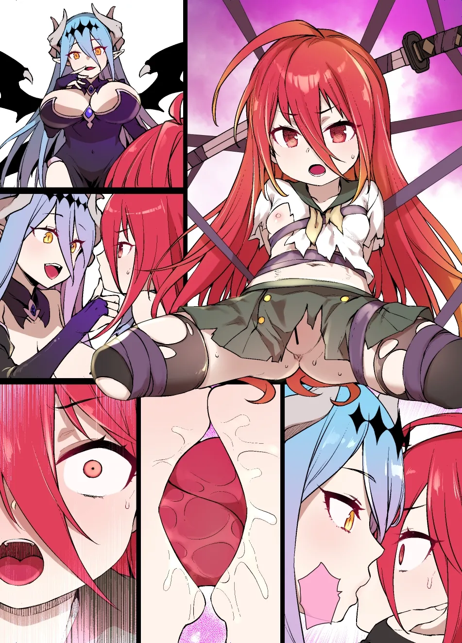 灼眼のシャナMC シャナ淫魔化漫画 Page.4