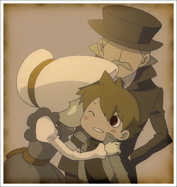 Professor Layton set Page.19