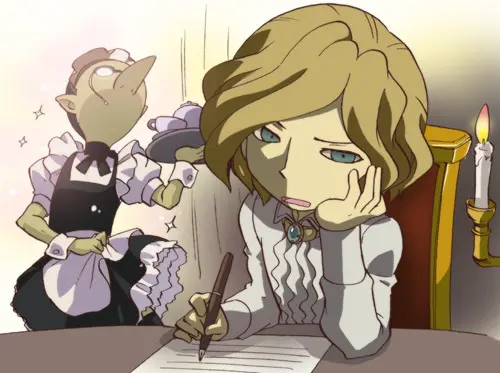 Professor Layton set Page.44