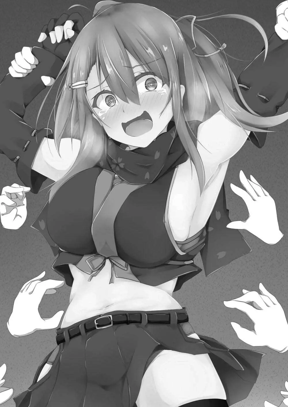 こちょこちょ地獄でくすぐり耐性０になる天才無敵のくノ一ちゃん Page.2