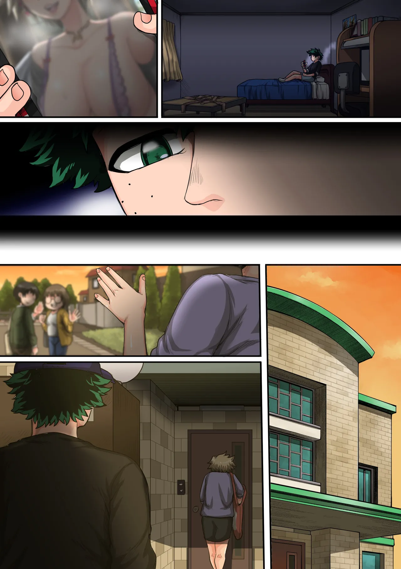 僕のハーレムアカデミア6話「動物的な彼女」 Page.161