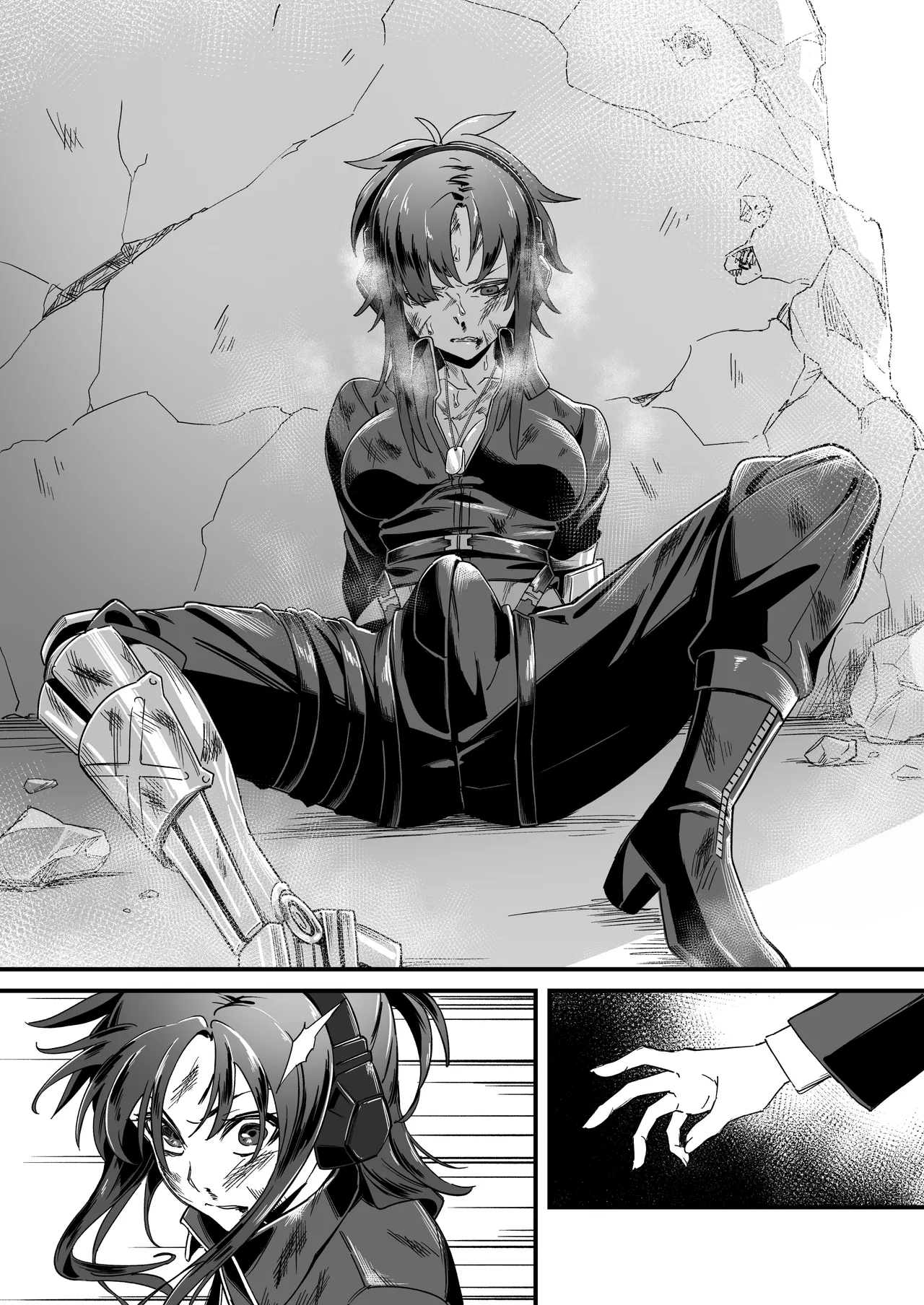 Untitled Angelia × RPK-16 futanari manga