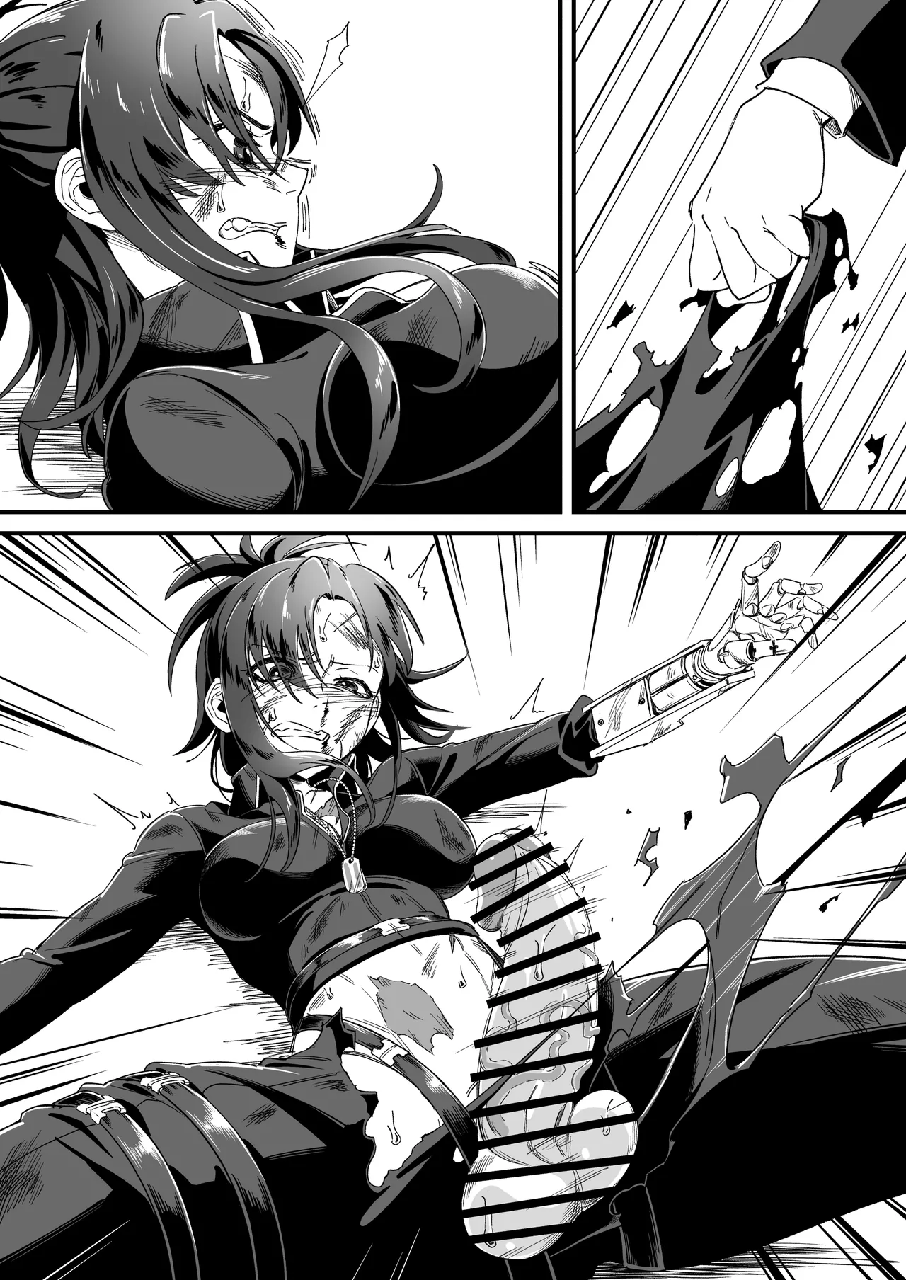 Untitled Angelia × RPK-16 futanari manga Page.3