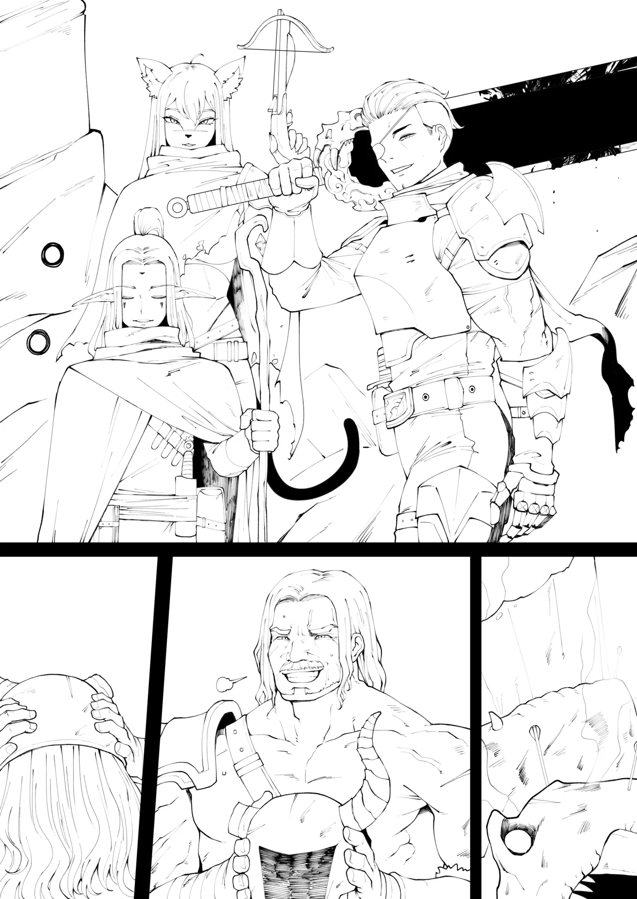 Story of when I went to GAMER'S GATHERING and I WAS THE ONLY MAN there Page.4