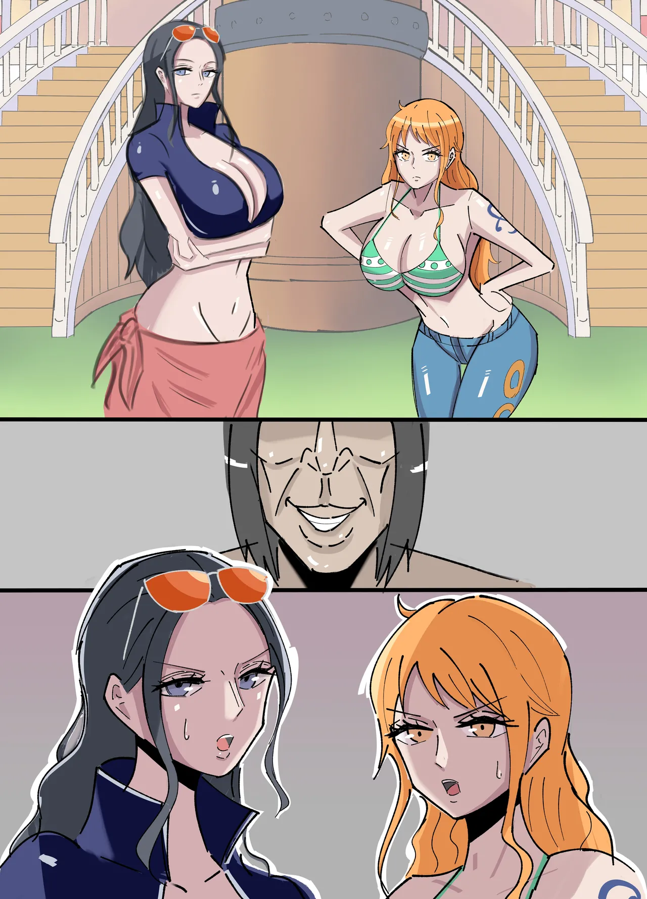 ワンピ×無敵キモ男① Page.37