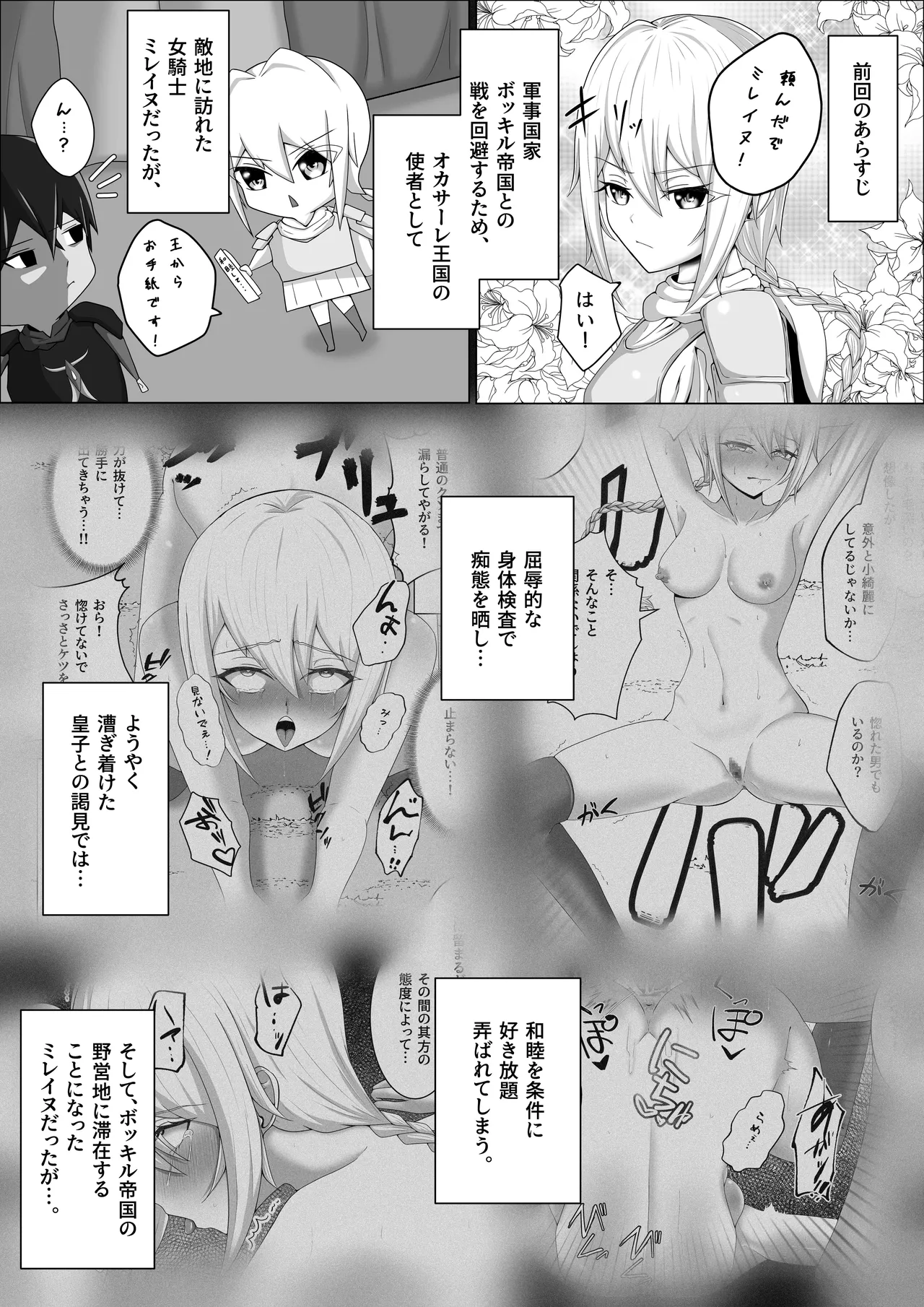 零落の女騎士・続 Page.3