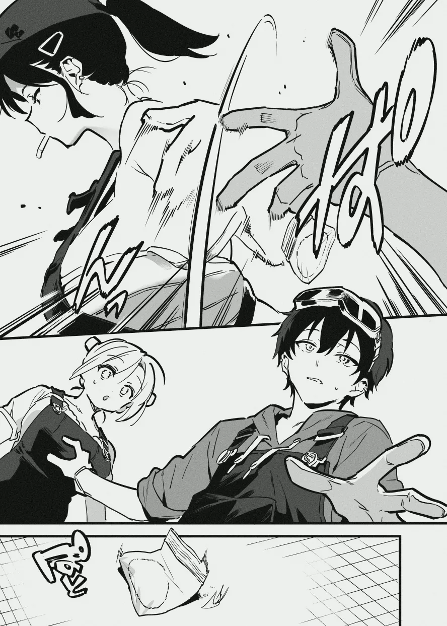 新入りと先輩・・・！ Page.10