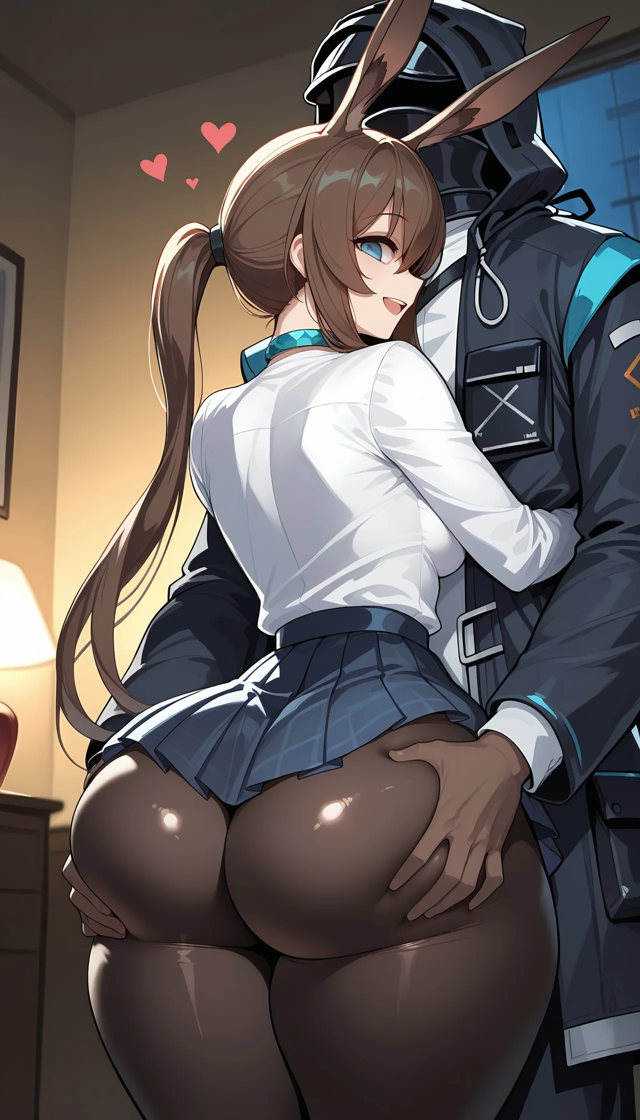 Arknight BBC Amiya and Absinthe rahmat ai generated Page.4