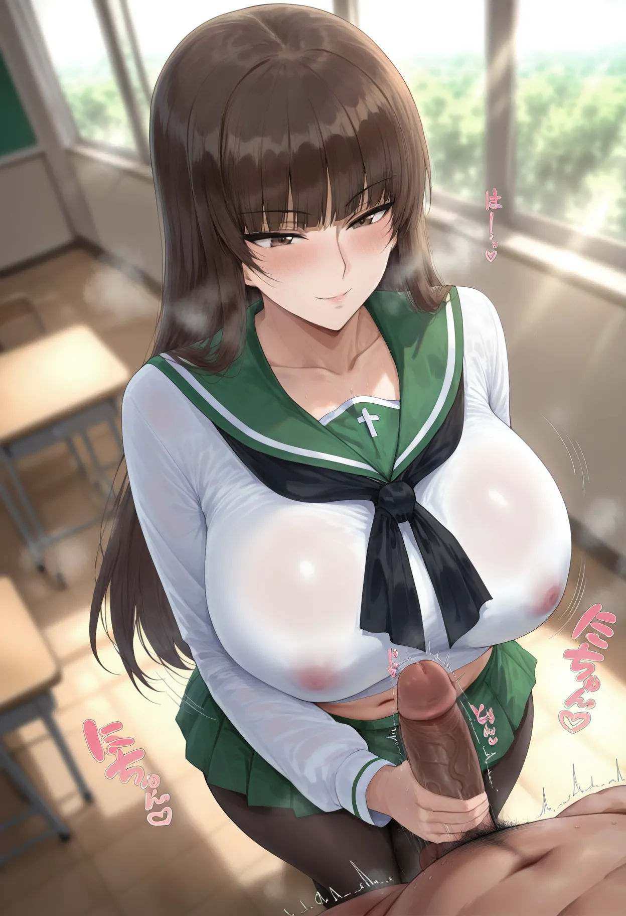 (人妻系列) Shiho Nishizumi /西住志穗 (Girls und Panzer) (83p) / miyabi ai generated Page.15